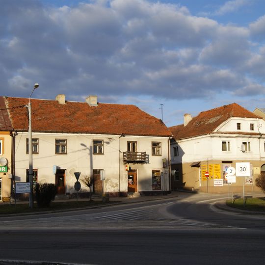 Urban layout of Staszów