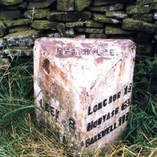 Milepost, near Lowe House, Barrow Moor