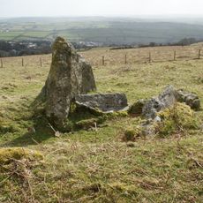 Chambered cairn in Cuckoo Ball newtake