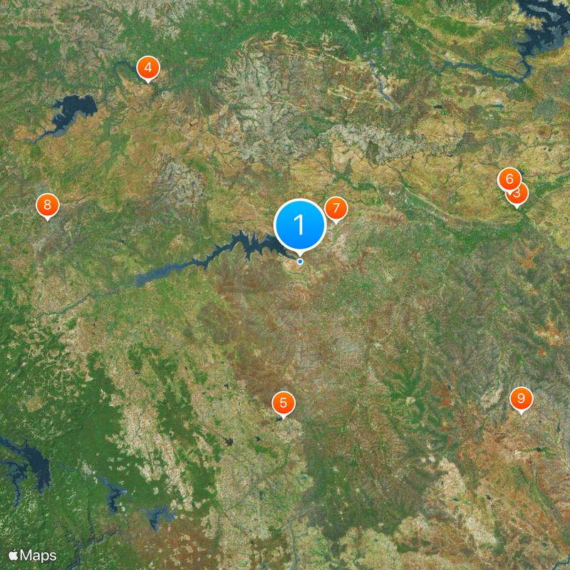 Yellamma Temple, Saundatti Carte