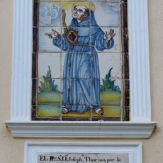 Ceramic panel of Blessed Nicolás Factor