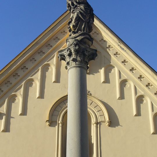 Morový stĺp, socha I.