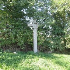 Kříž na křížové cestě u Jistebnice - 6. zastavení