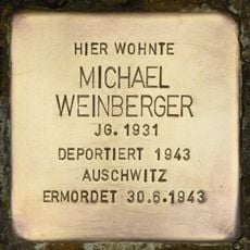 Stolperstein dedicated to Michael Weinberger