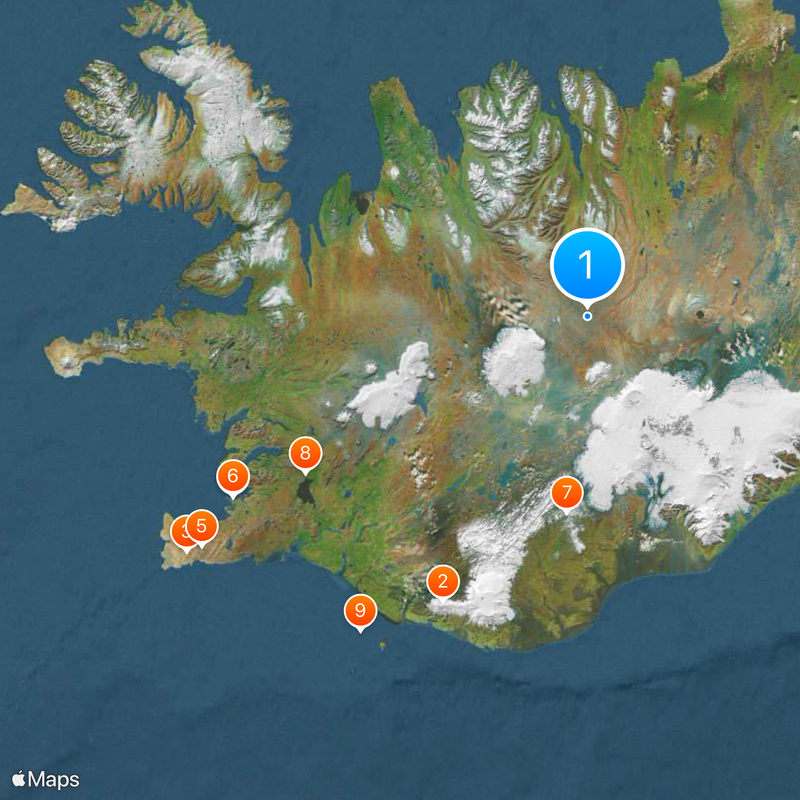 Iceland Map