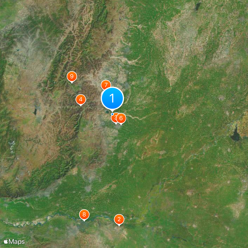 Cao Cao Mausoleum Mappa