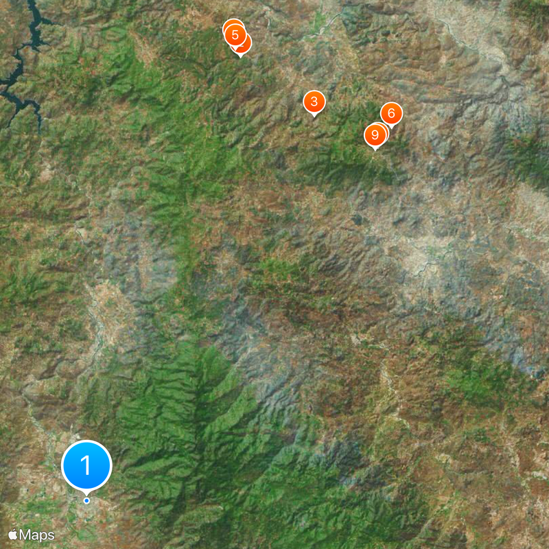 Comayagua Department Map