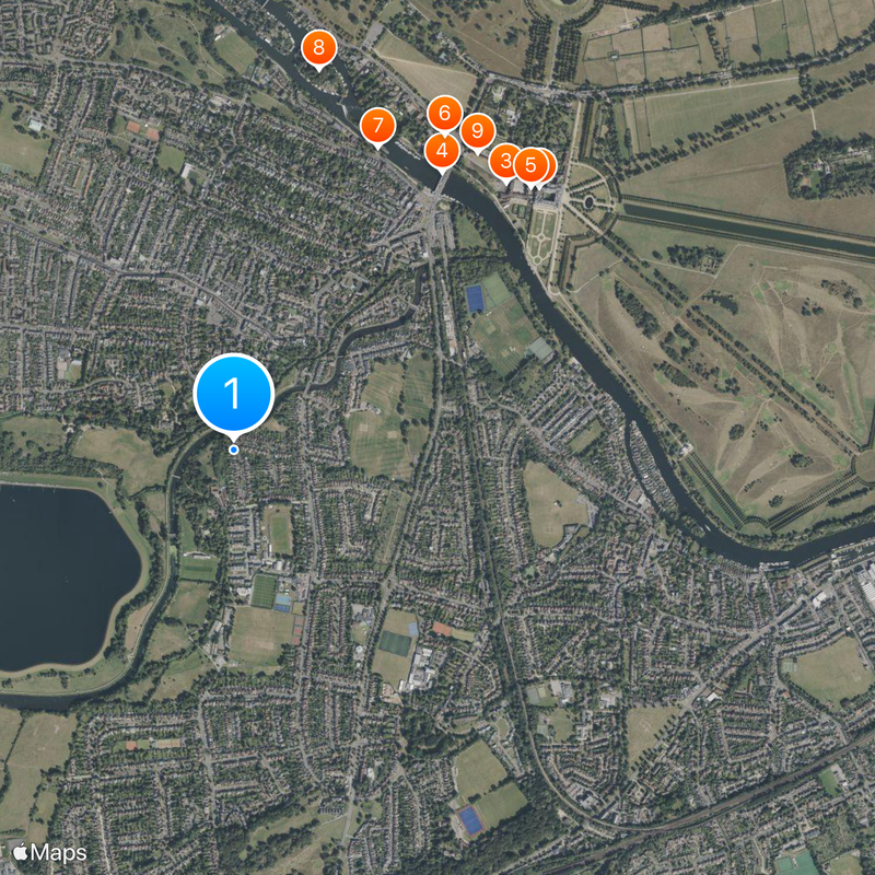 Molesey Map
