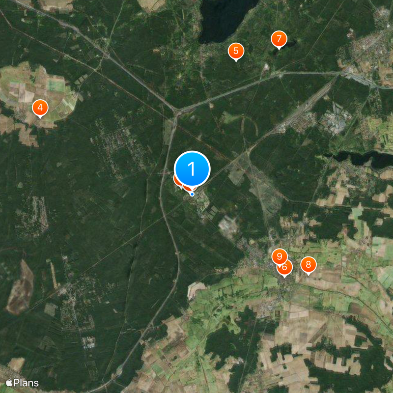 Beelitz-Heilstätten Map