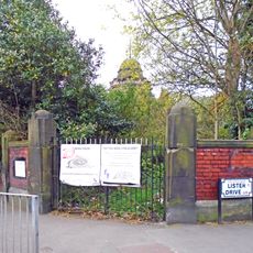 Wall And Gatepiers To West Derby Library