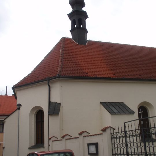 Hospital with church of Holy Cross