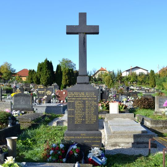 Náhrobník rumunského vojaka