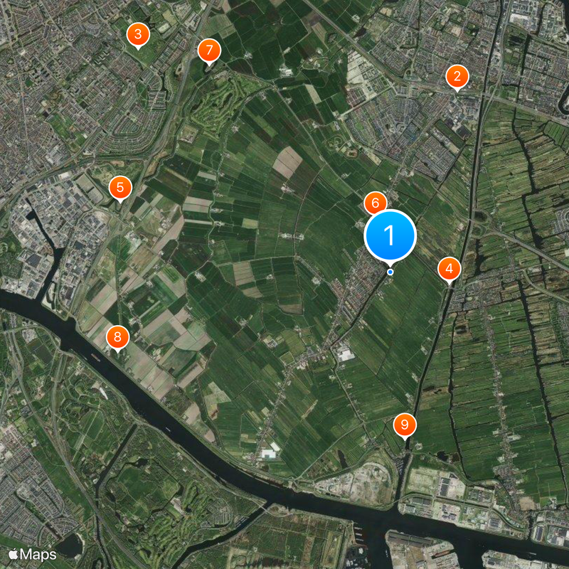 Assendelft Map