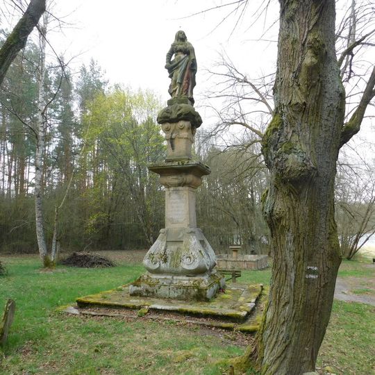 Socha Panny Marie v Zahrádce