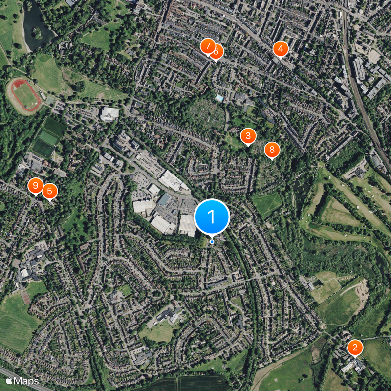St Albans Map