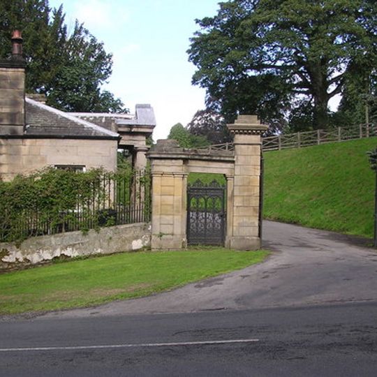 Gate Piers, Gates, Walls And Railings Of South Entrance To Eggleston Hall