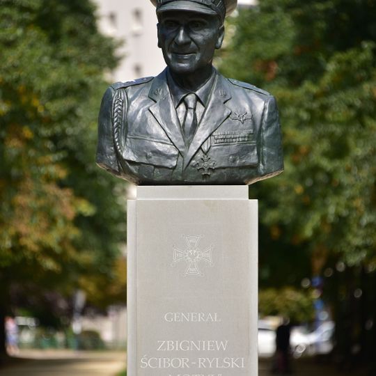 Pomnik Zbigniewa Ścibora-Rylskiego w Warszawie