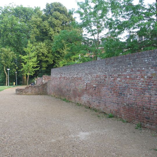 Fragment stadsmuur