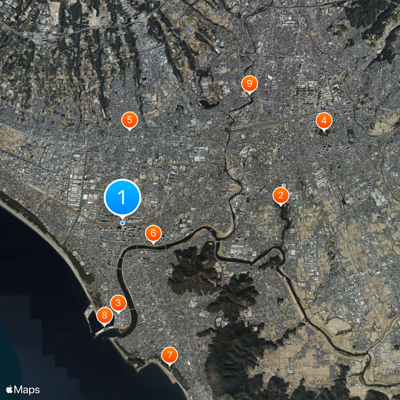 Numazu Station Map