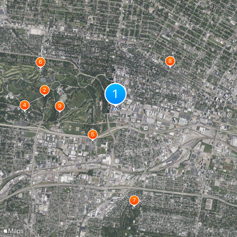 Barnes-Jewish Hospital Map