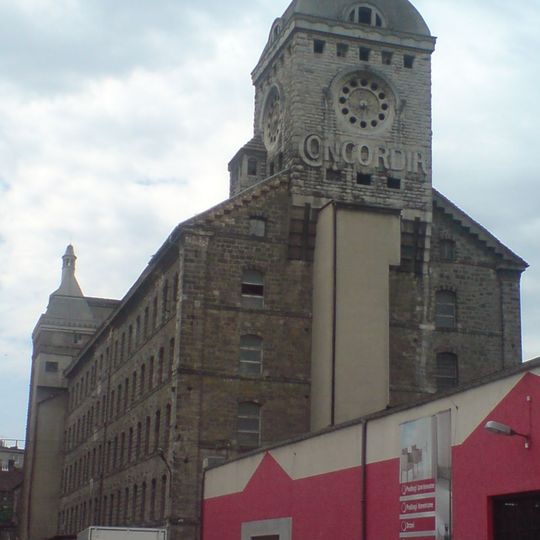 Former Concordia cotton mill in Bolesławiec