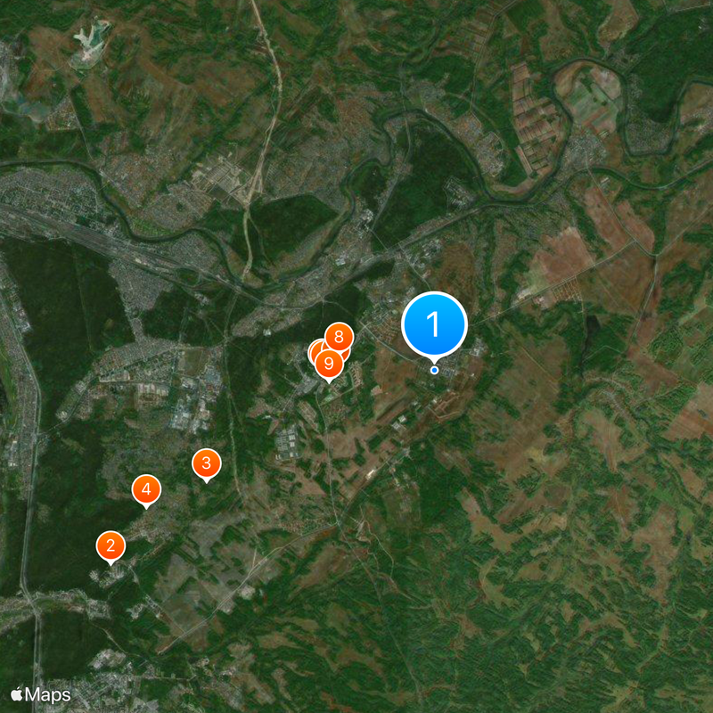 State Research Center of Virology and Biotechnology VECTOR Map