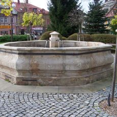 Baroque fountain in Chrastava