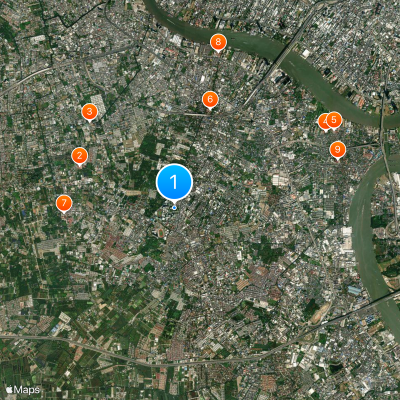 King Mongkut's University of Technology Thonburi Map