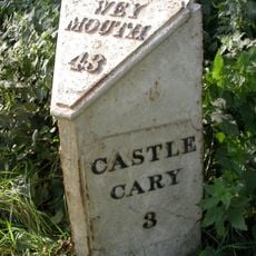 Milepost On Roadside At Ngr St 6395 3637