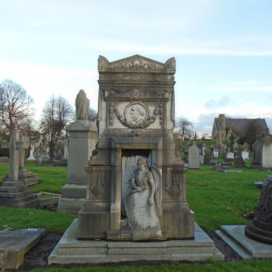 Thomas Pennington Memorial Approximately 145M South Of Main Entrance At Toxteth Park Cemetery