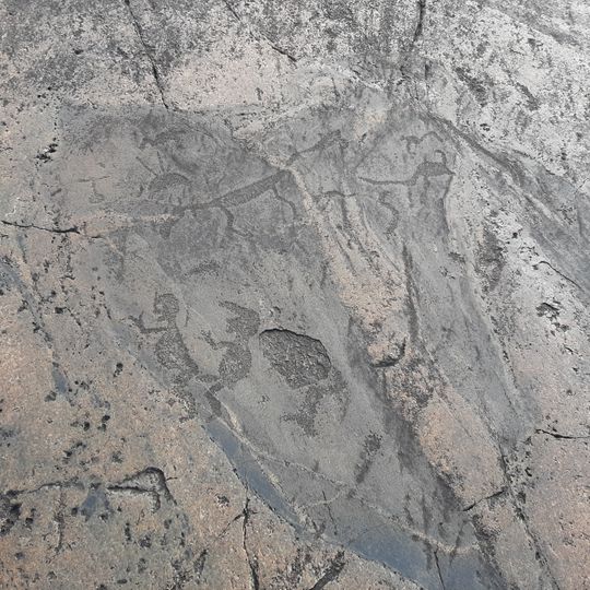 Петроглифы мыса Пери Нос-III
