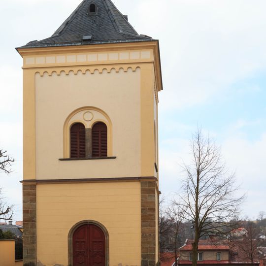 Zvonice u kostela svatého Havla v Rychnově nad Kněžnou