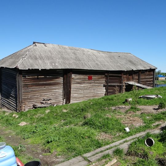 Barn of Solovetsky monastery in Sumsky posad