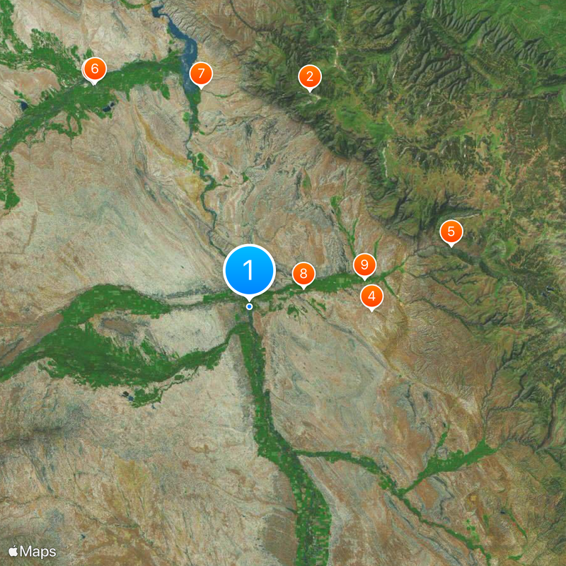 Greybull Map