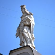 Františkánsky kláštor, socha-kópia-vsa