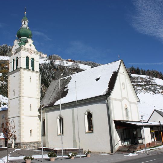 Untertilliach, Kath. Pfarrkirche hll. Florian, Ingenuin, und Albuin