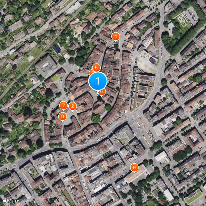 Fountain of the knight banneret Map