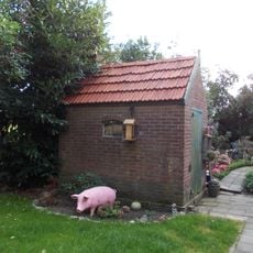 Arbeiderswoning, stookhut