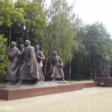 Motherland Monument dedicated to the Soviet mother-patriot