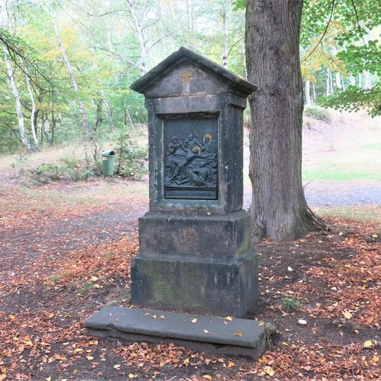 Kaplička XI. zastavení křížové cesty v Bohosudově