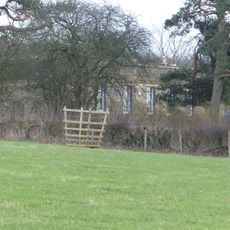 Bowling Green Farmhouse and attached garden walls and steps