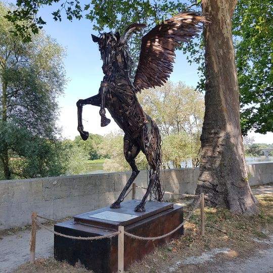 Pégase Sortie des Eaux de la Loire