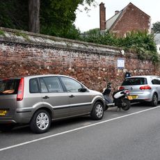 Palace Wall Fronting Palace Gate