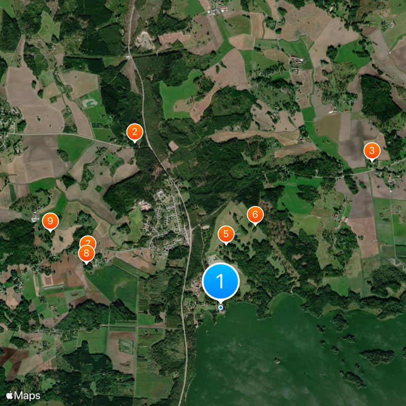 Stora Sundby Castle Mappa