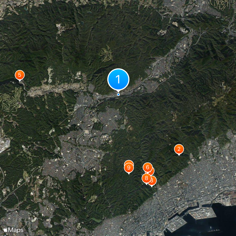 Tanigami Station Map