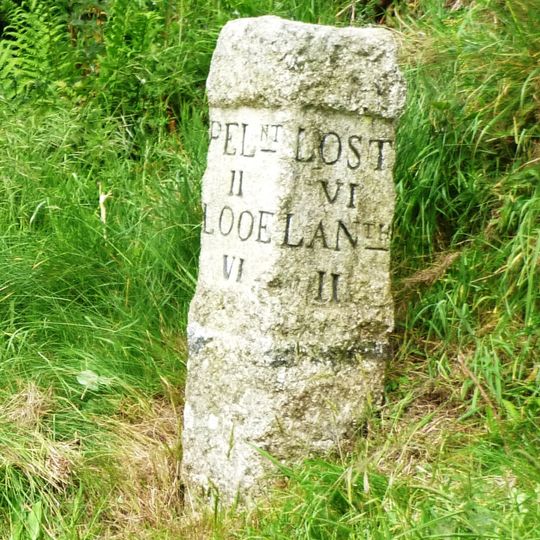 Milestone 100 Metres To West Of Trefawl Farmhouse