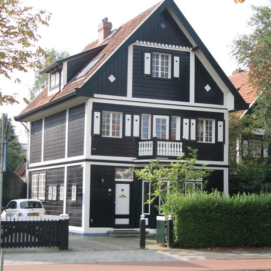 Villa in houtskeletbouw in Chaletstijl