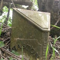 Milepost, Landsley Farm; 100m W entrance St Mary's School opp. Mile End Cottage