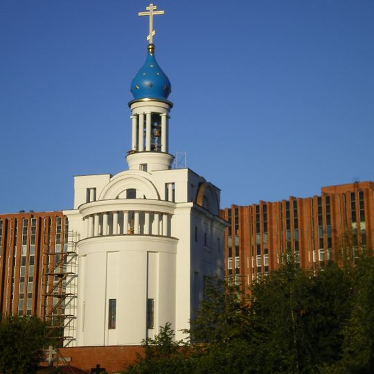 Church of icon Our Lady of the sovereign