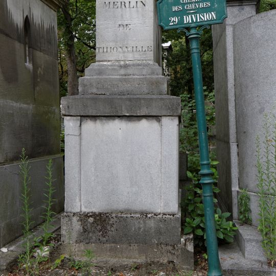 Grave of Merlin de Thionville